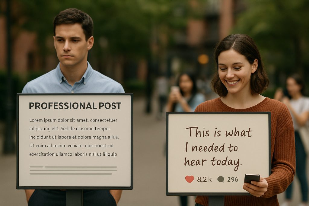 איך לכתוב תוכן שנוגע ומזיז – בלי להתאמץ להיות "רגשיים"