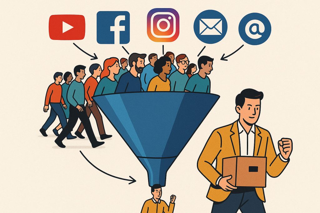 איך לבנות משפך שיווקי שעובד באמת